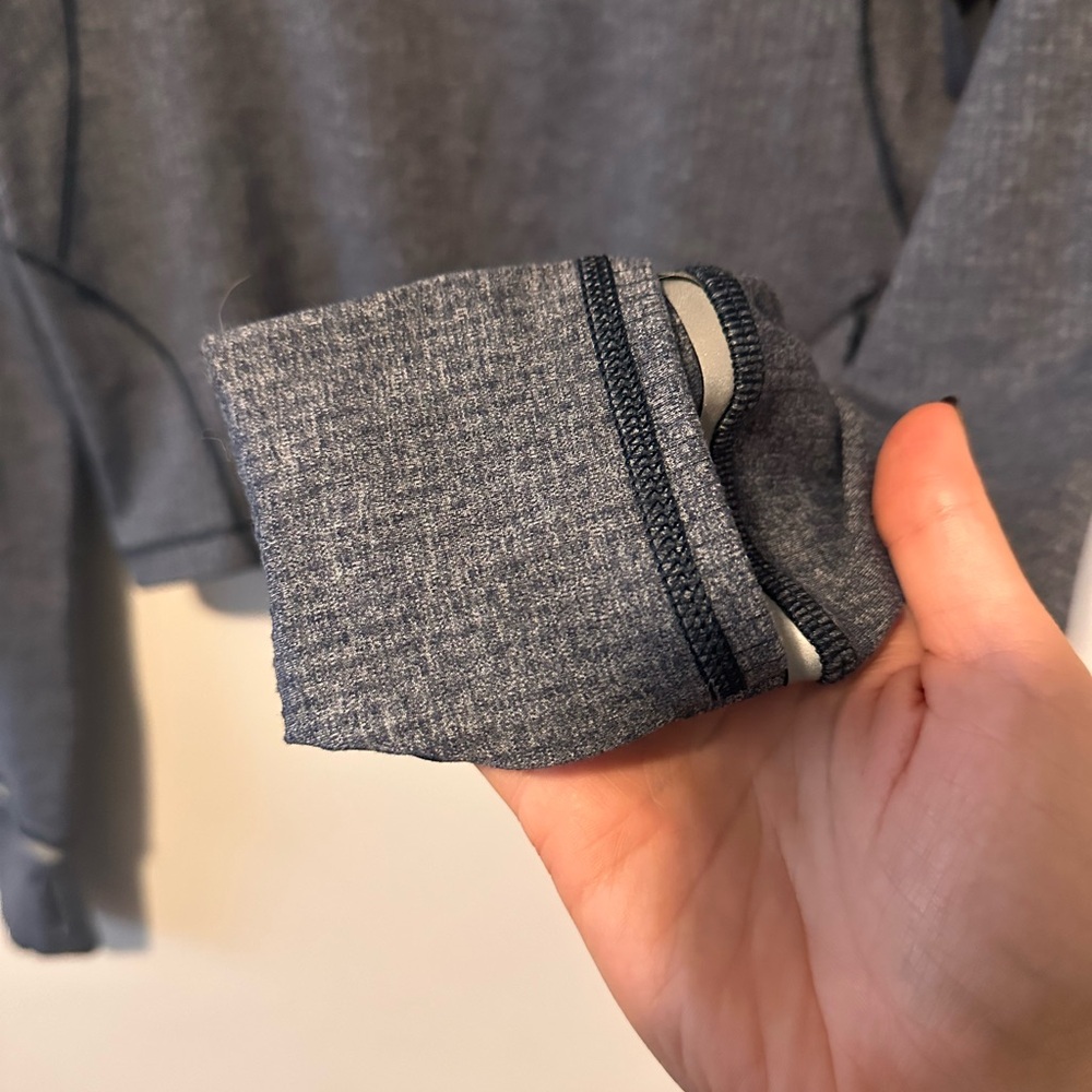 Lululemon It’s Rulu Run Cropped Half Zip Ribbed Jacket - Picture 7 of 12